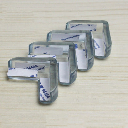 Clear Soft Corner Protectors for Furniture (4 Pack) by HitMyNeed