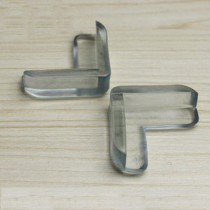 Clear Soft Corner Protectors for Furniture (4 Pack) by HitMyNeed