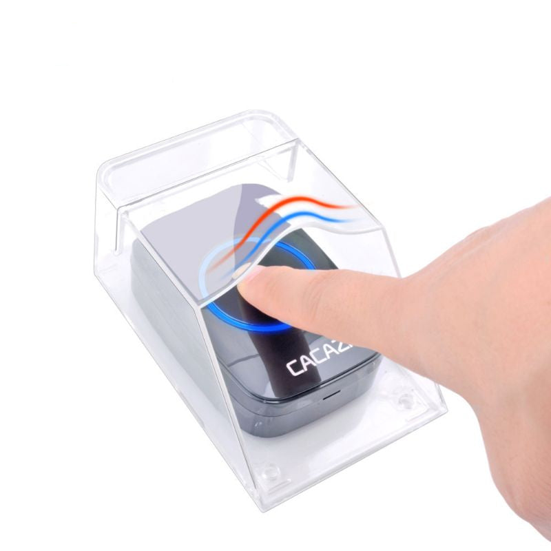 Clear Waterproof Doorbell Cover Weather Shield Case by HitMyNeed