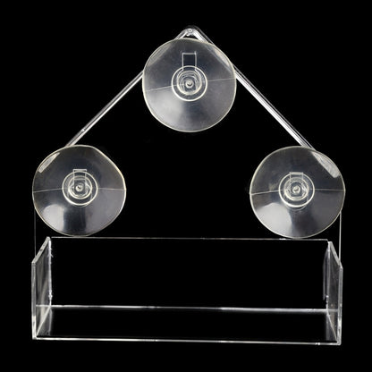 Clear Window Mounted Bird Feeder with Suction Cups by HitMyNeed