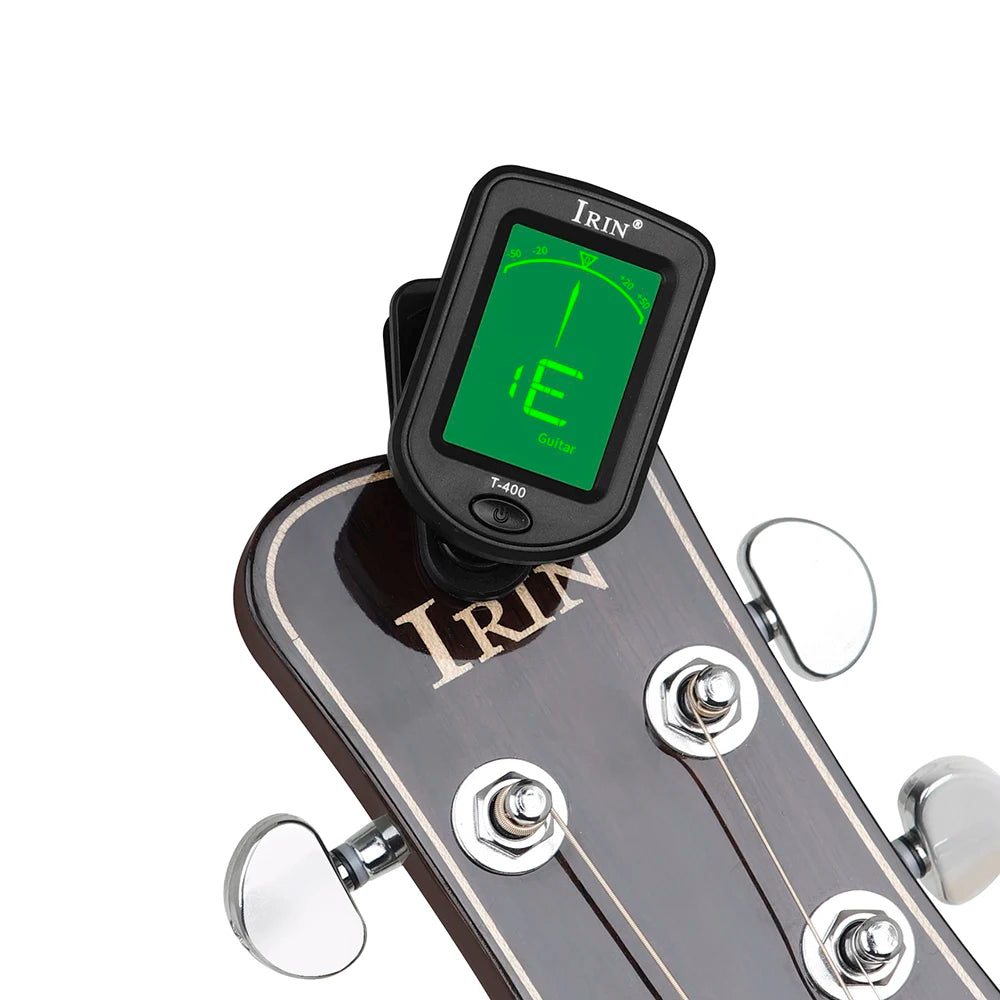 Clip-On Digital Guitar Tuner for Guitar, Bass & Ukulele by HitMyNeed