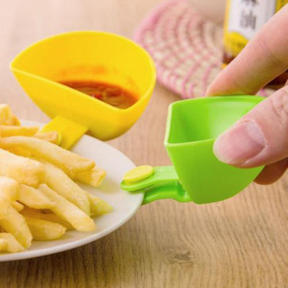 Clip-On Dip Sauce Cups Set of 4 by HitMyNeed
