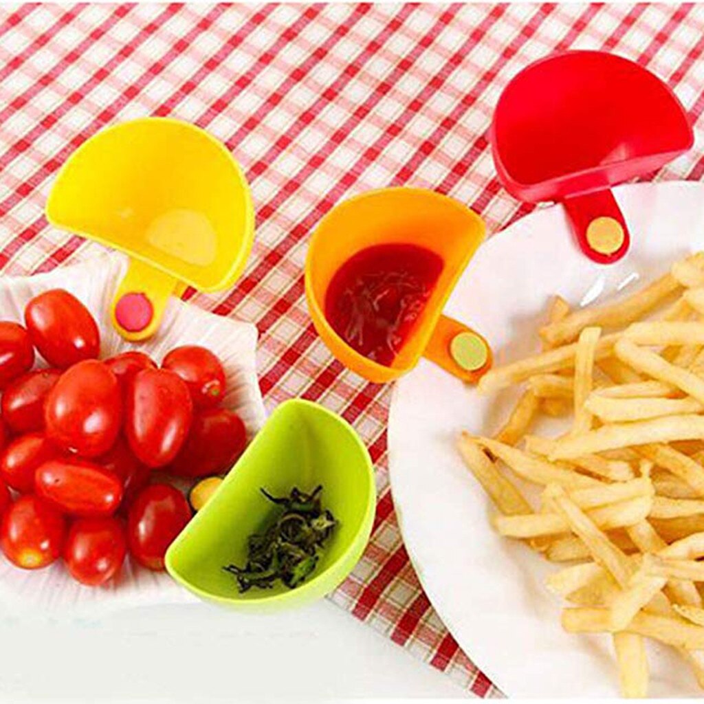 Clip-On Dip Sauce Cups Set of 4 by HitMyNeed