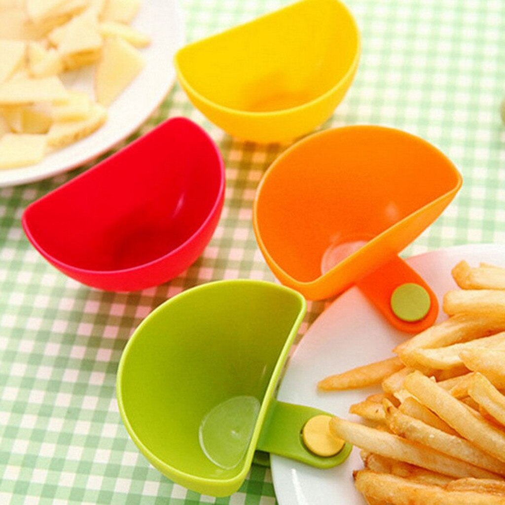 Clip-On Dip Sauce Cups Set of 4 by HitMyNeed