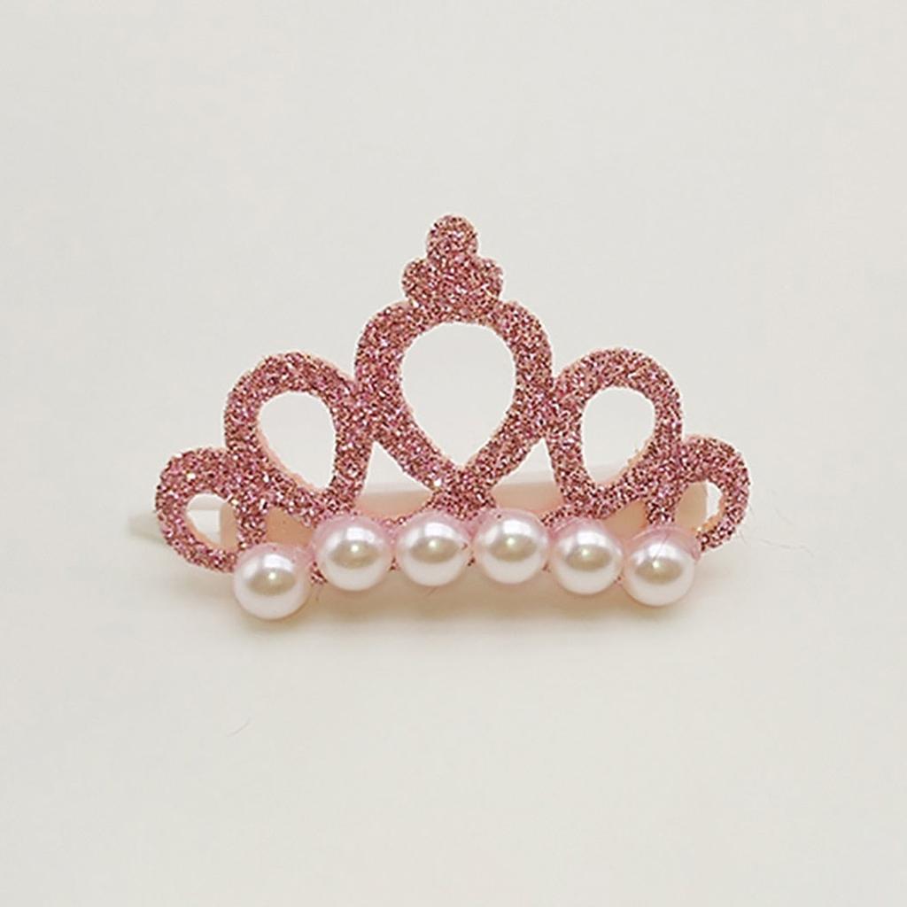 Clip-On Faux Pearl Dog Tiaras, Set of 5 by HitMyNeed