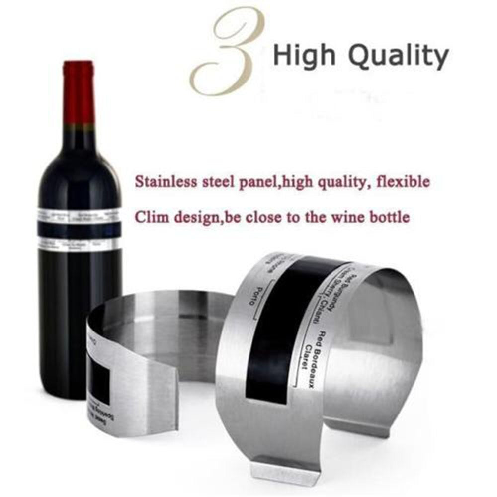 Clip-On LED Wine Bottle Thermometer by HitMyNeed