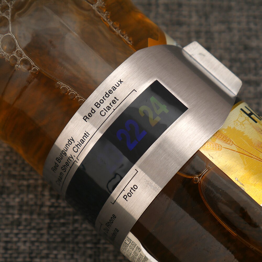 Clip-On LED Wine Bottle Thermometer by HitMyNeed