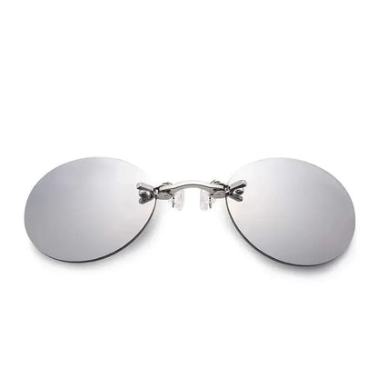 Clip-On Nose Rimless Matrix Morpheus Sunglasses UV400 c by HitMyNeed