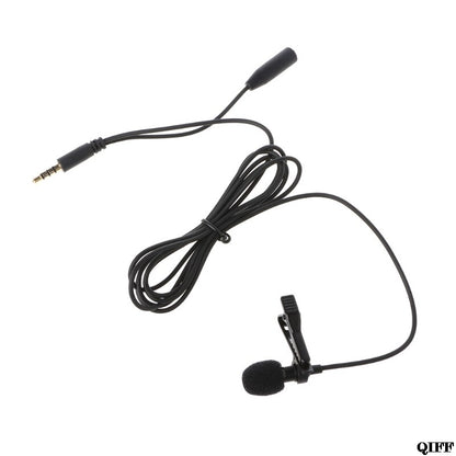 Clip-On Phone Microphone with 3.5mm Jack, 1.5m Cable by HitMyNeed