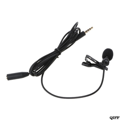 Clip-On Phone Microphone with 3.5mm Jack, 1.5m Cable by HitMyNeed