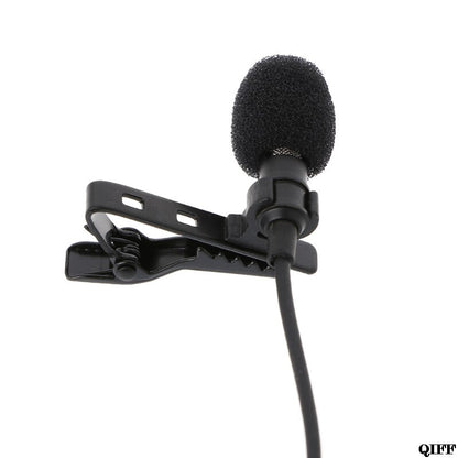 Clip-On Phone Microphone with 3.5mm Jack, 1.5m Cable by HitMyNeed