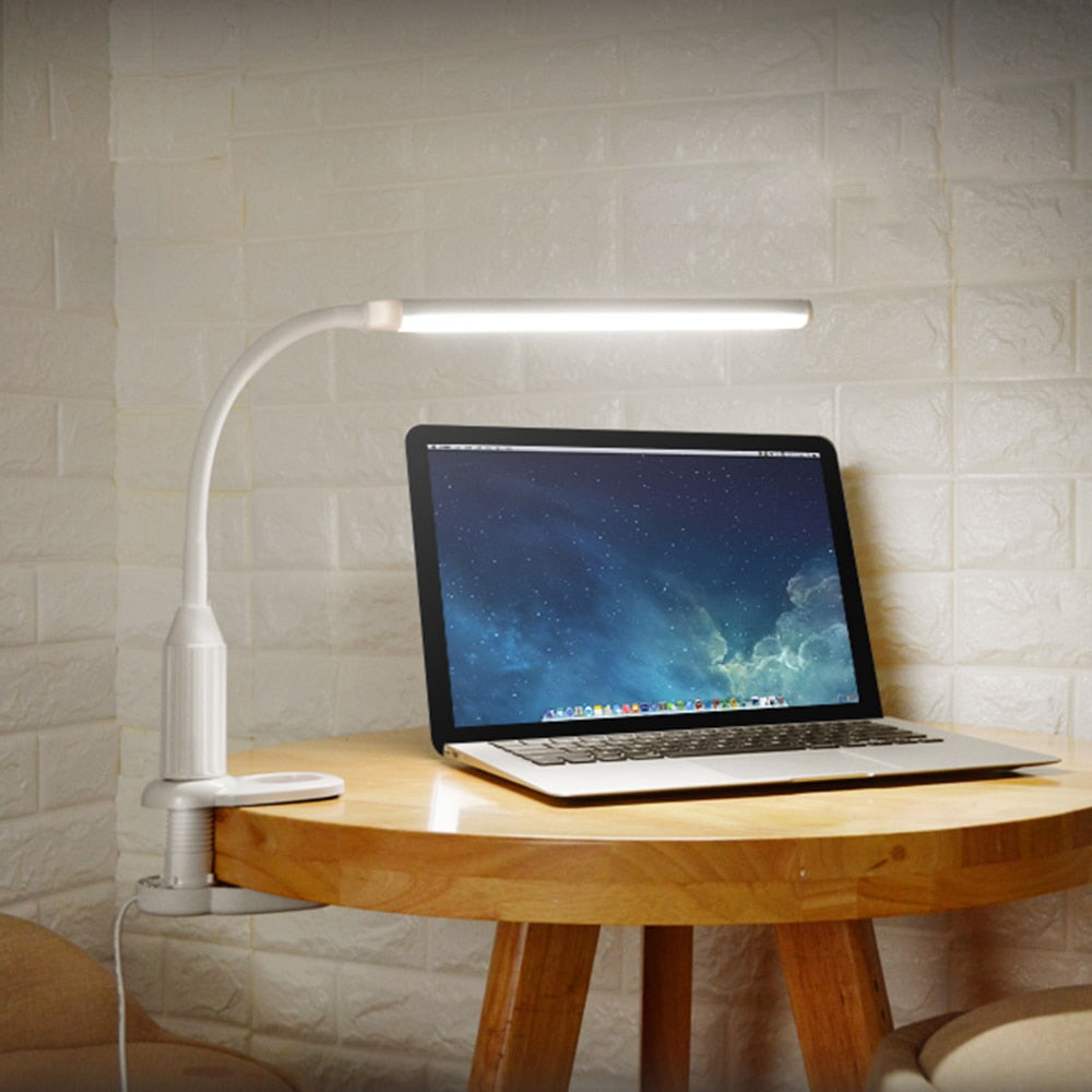 Clip-On Portable LED Reading Lamp with USB Power by HitMyNeed
