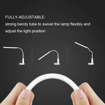 Clip-On Portable LED Reading Lamp with USB Power by HitMyNeed