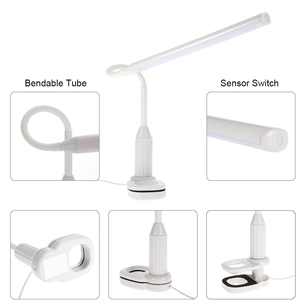 Clip-On Portable LED Reading Lamp with USB Power by HitMyNeed
