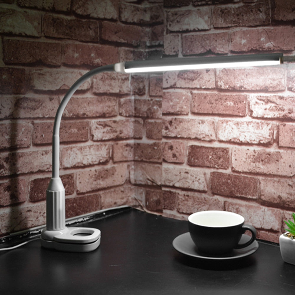 Clip-On Portable LED Reading Lamp with USB Power by HitMyNeed
