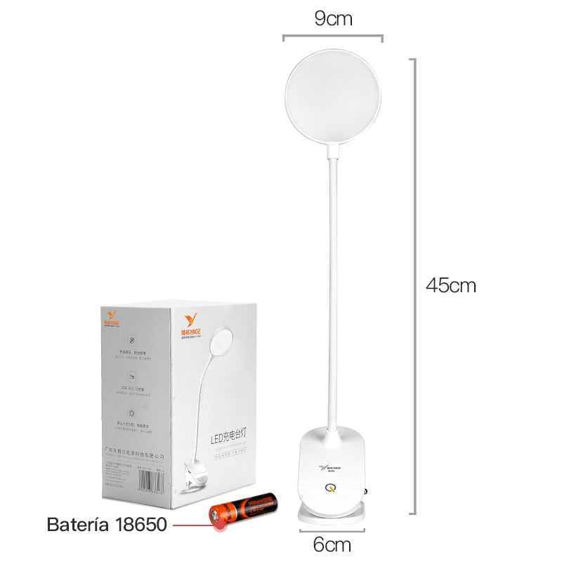 Clip On Reading Lamp with 3 Light Modes by HitMyNeed