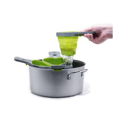 Clip-On Silicone Pasta Cooking Basket by HitMyNeed