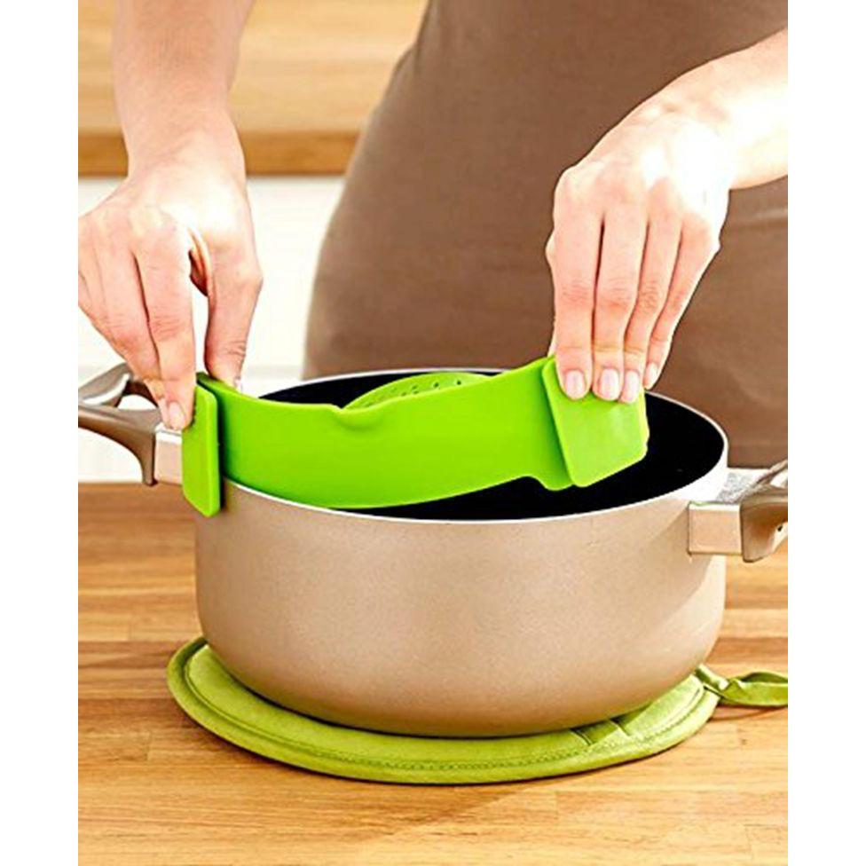 Clip-On Silicone Pot Strainer by HitMyNeed