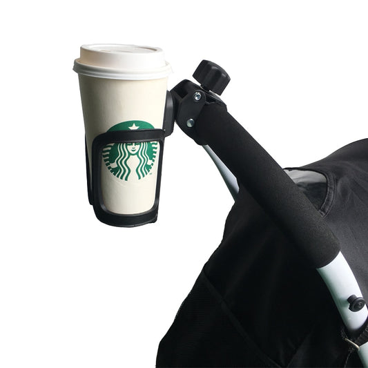 Clip-On Universal Pram and Stroller Cup Holder by HitMyNeed