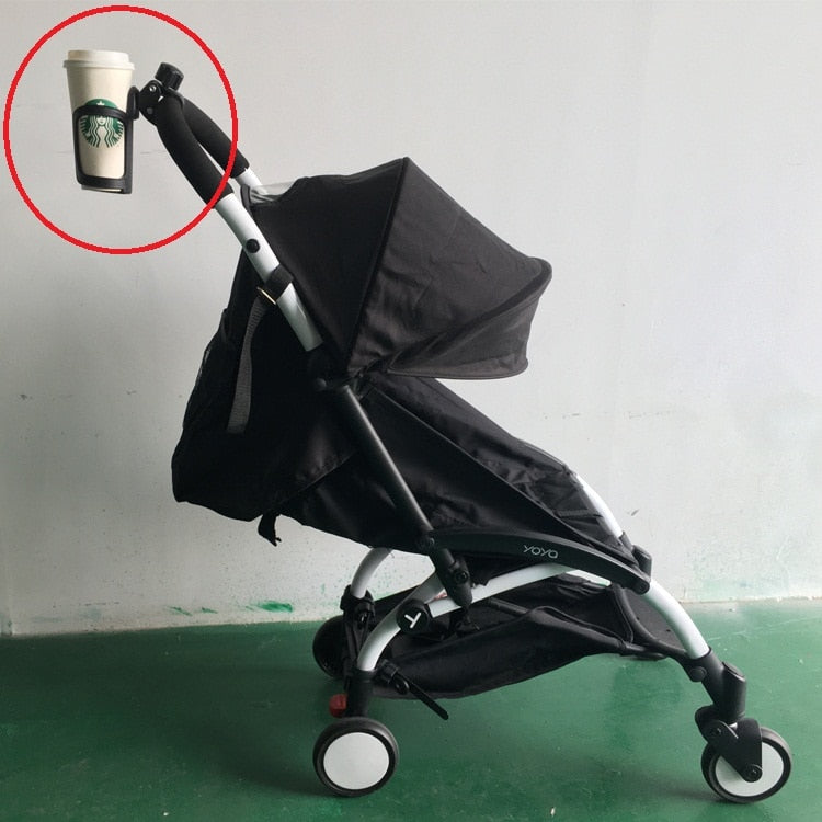 Clip-On Universal Pram and Stroller Cup Holder by HitMyNeed