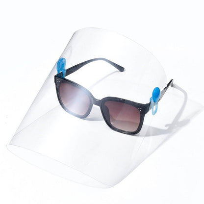 Clip-On Visor Face Shield for Glasses by HitMyNeed