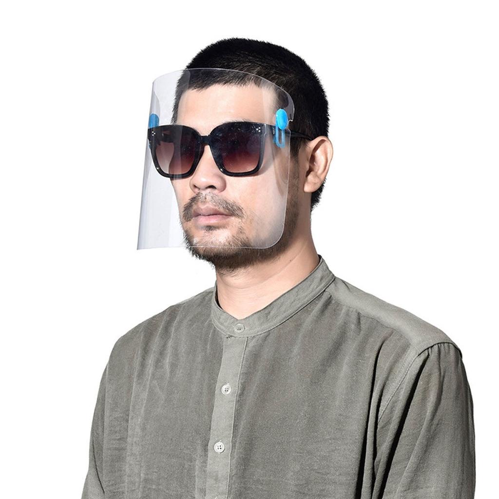 Clip-On Visor Face Shield for Glasses by HitMyNeed