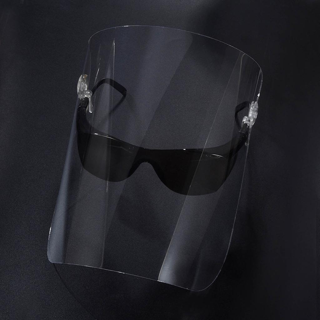 Clip-On Visor Face Shield for Glasses by HitMyNeed