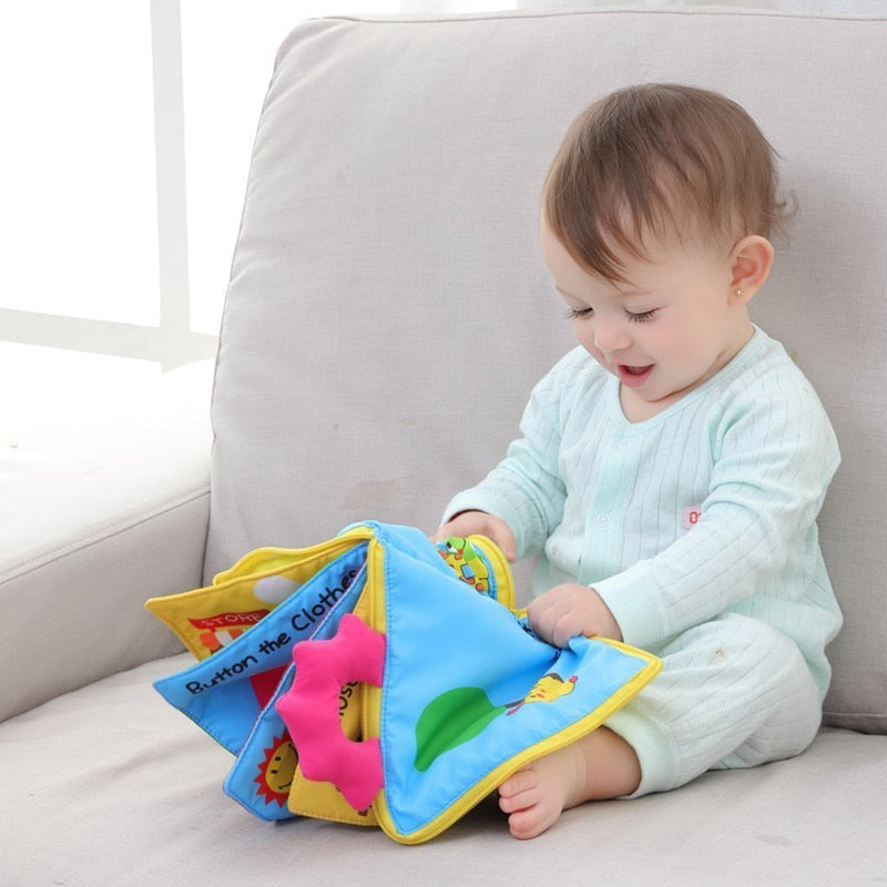 Cloth Soft Activity Book for Toddlers by HitMyNeed