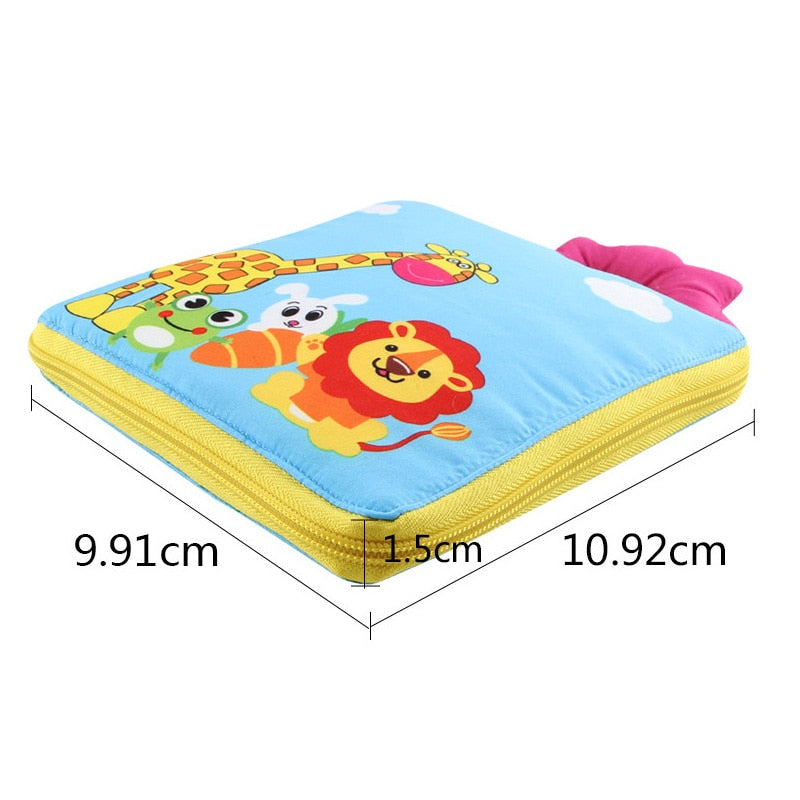 Cloth Soft Activity Book for Toddlers by HitMyNeed