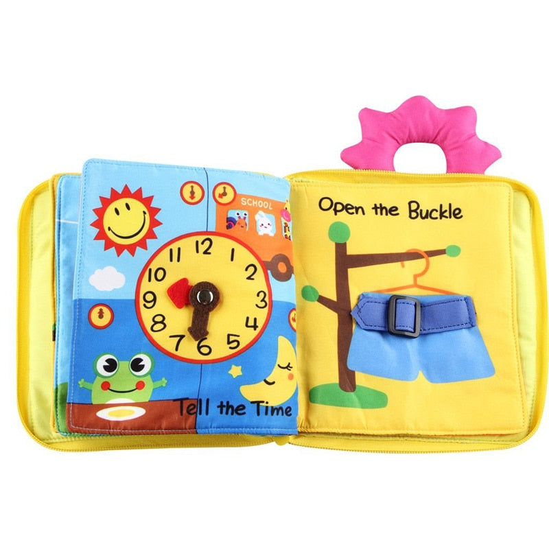 Cloth Soft Activity Book for Toddlers by HitMyNeed