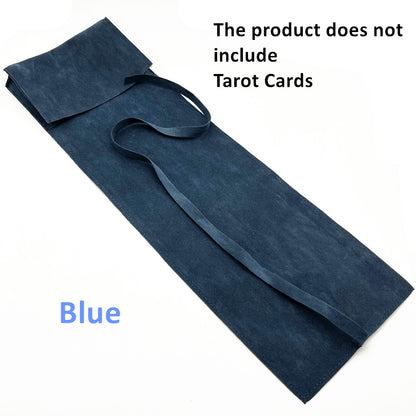 Cloth Storage Pouch for Tarot and Oracle Cards blue by HitMyNeed