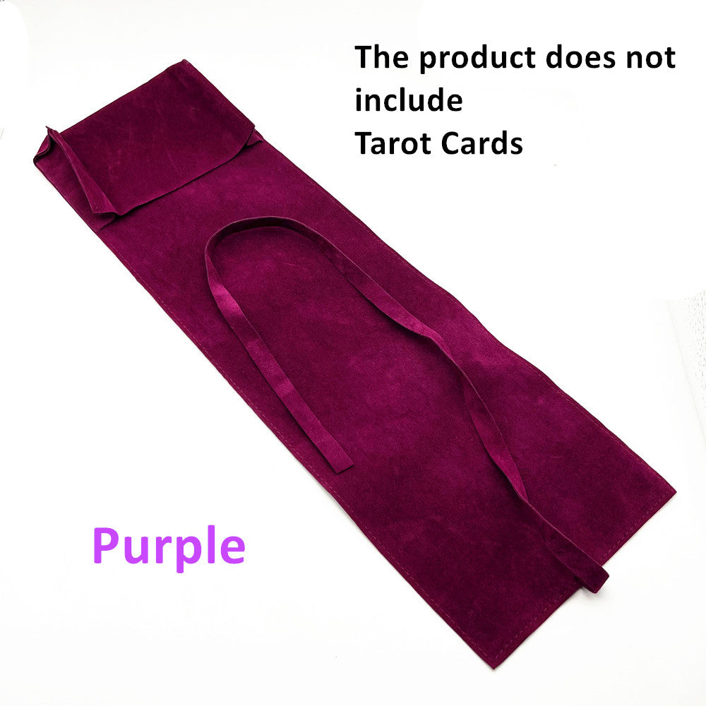 Cloth Storage Pouch for Tarot and Oracle Cards purple by HitMyNeed
