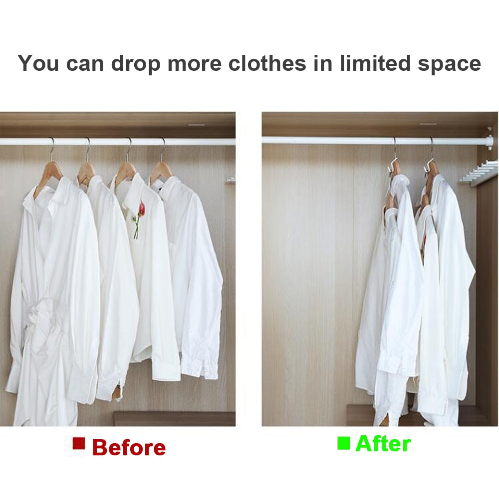 Clothes Hanger Connector Hooks (Set of 12) by HitMyNeed