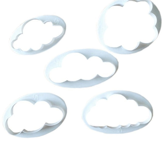 Cloud Cookie Cutters Set, 5 Sizes by HitMyNeed