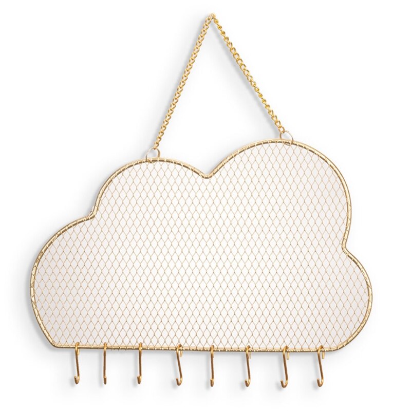 Cloud Mesh Earring Wall Holder Organizer by HitMyNeed