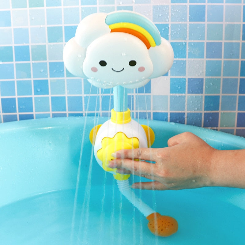 Cloud Showerhead Bath Toy for Kids by HitMyNeed
