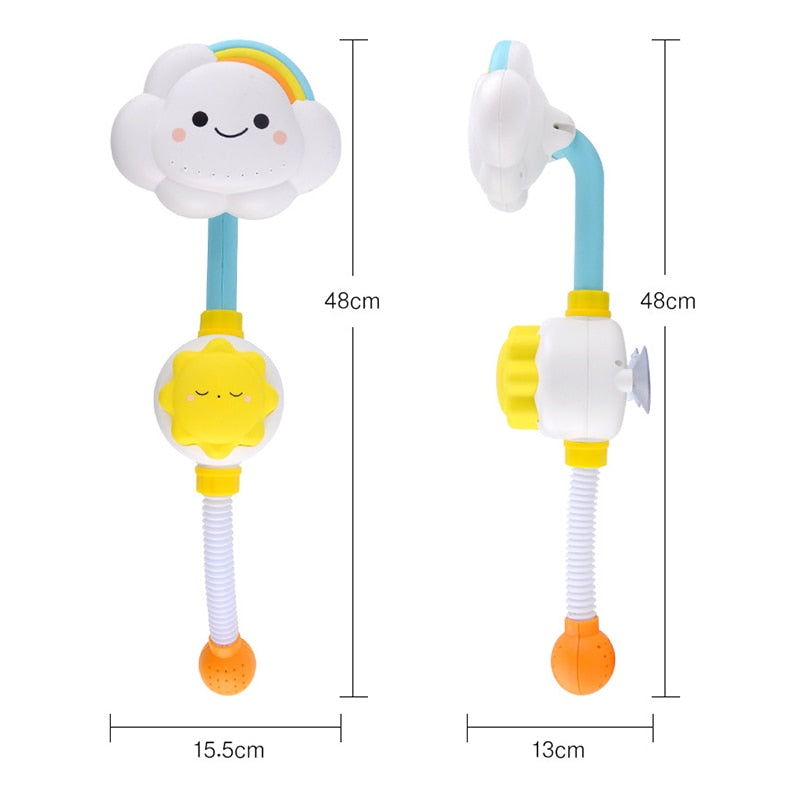 Cloud Showerhead Bath Toy for Kids by HitMyNeed