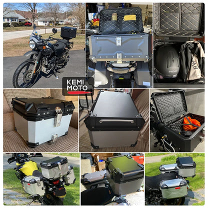 CNC Aluminum Top Case for BMW R1200GS / R1250GS by HitMyNeed