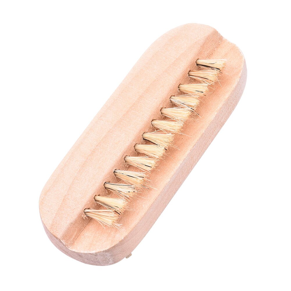 Coarse Bristle Double-Sided Wooden Nail Brush by HitMyNeed