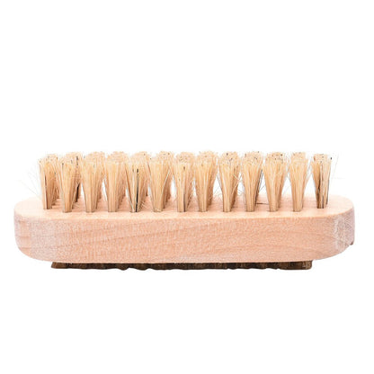 Coarse Bristle Double-Sided Wooden Nail Brush by HitMyNeed