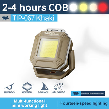 COB LED Magnetic Work Light Rechargeable IPX4 by HitMyNeed
