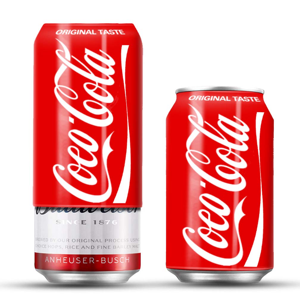 Coca-Cola Style Silicone Beer Can Sleeve Cover by HitMyNeed
