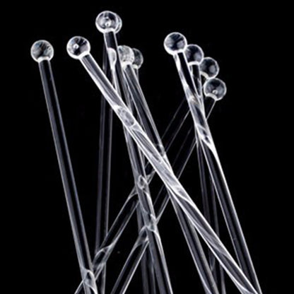 Cocktail Acrylic Swizzle Sticks Set (10 Pack) by HitMyNeed