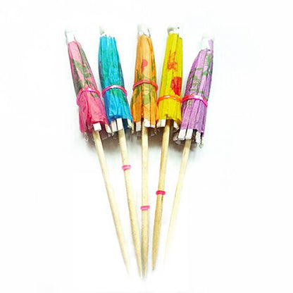 Cocktail Umbrellas Drink Decorations (50 Pack) by HitMyNeed