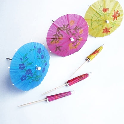 Cocktail Umbrellas Drink Decorations (50 Pack) by HitMyNeed