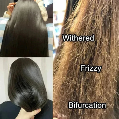 Coconut Oil Keratin Collagen Deep Repair Hair Mask by HitMyNeed
