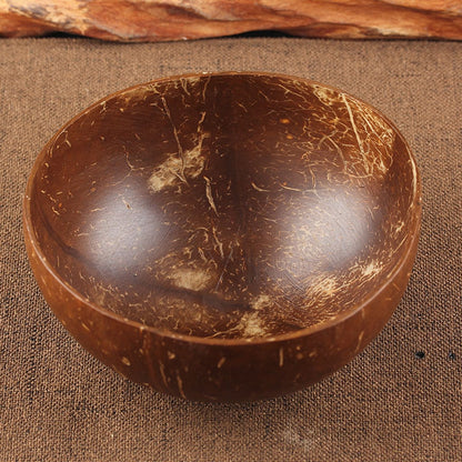 Coconut Shell Wooden Salad Bowl 13cm by HitMyNeed