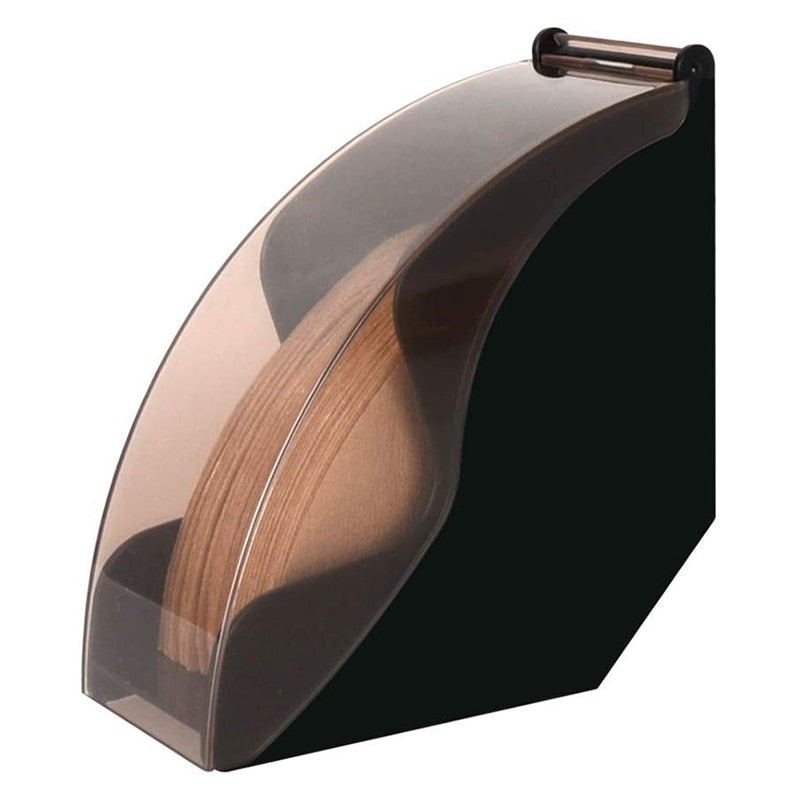 Coffee Filter Holder with Lid, Acrylic Container by HitMyNeed