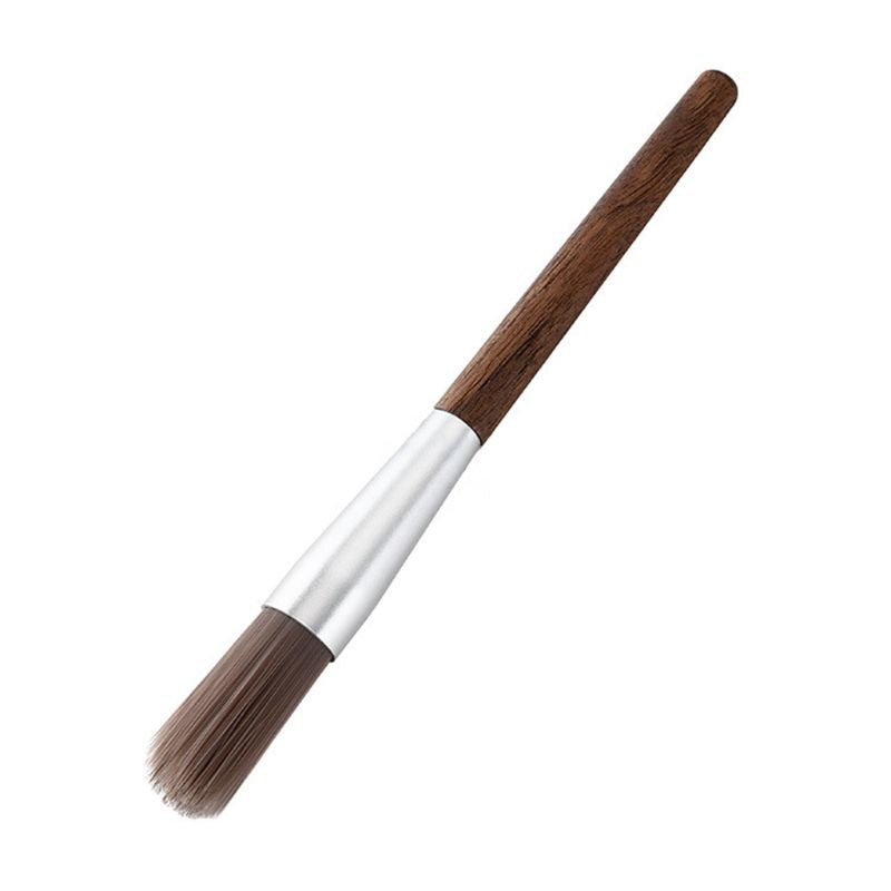 Coffee Grinder Cleaning Brush with Wooden Handle by HitMyNeed