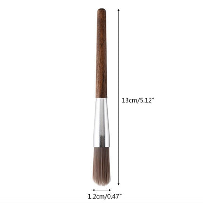Coffee Grinder Cleaning Brush with Wooden Handle by HitMyNeed